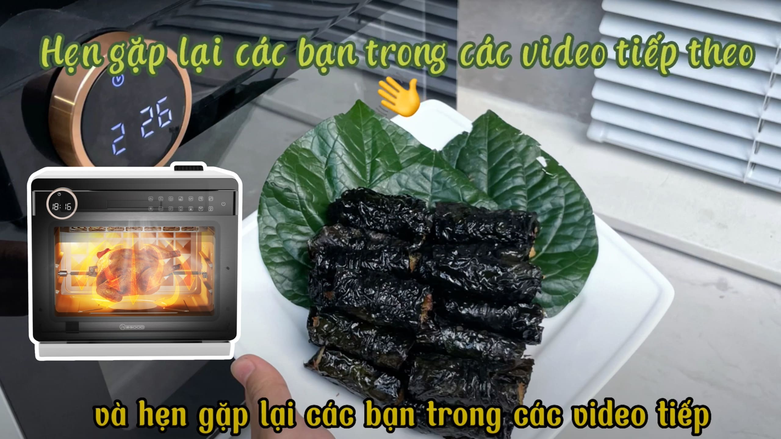 Cách Làm Chả Cuốn Lá Lốt Bằng Nồi Chiên Hơi Nước 2Good S100